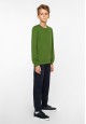 Boys Long Sleeve Jumper green