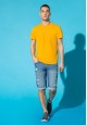 Mens Short Sleeve Tshirt yellow