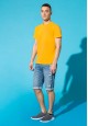 Mens Short Sleeve Tshirt yellow
