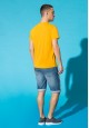 Mens Short Sleeve Tshirt yellow