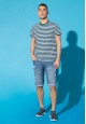 Mens Short Sleeve Tshirt dark blue