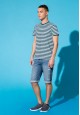 Mens Short Sleeve Tshirt dark blue