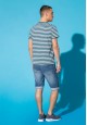 Mens Short Sleeve Tshirt dark blue