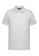 Mens Polo Shirt grey melange