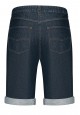 Mens Denim Shorts dark blue