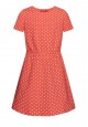 Girls Short Sleeve Jersey Dress coral
