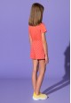 Girls Jersey Short coral