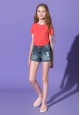 Girls Denim Shorts blue