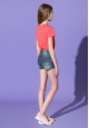 Girls Denim Shorts blue