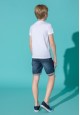 Boys Short Sleeve Tshirt white