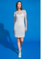 Knit Dress white