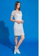 Knit Dress white