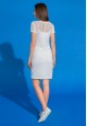 Knit Dress white