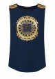 Jersey Top dark blue
