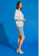 Long Sleeve Knit Jumper white