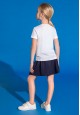 Girls Short Sleeve Tshirt white