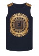 Girls Jersey Top dark blue
