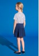 Girls Jersey Skirt dark blue