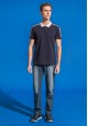 Mens Polo Shirt dark blue