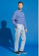 Mens Trousers light blue