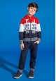 Boys Jersey Trousers dark blue
