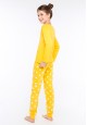 Girls Long Sleeve Top yellow