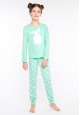 Girls Long Sleeve Top mint