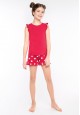 Girls Tshirt raspberry