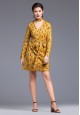 Long Sleeve Jersey Dress multicolour