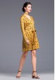 Long Sleeve Jersey Dress multicolour