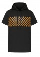 Short Sleeve Hoodie black
