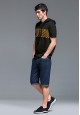 Short Sleeve Hoodie black