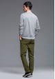 Long Sleeve Jersey Jumper light grey melange