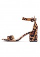 Leopard Peeptoe Shoes leopard
