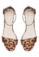 Leopard Peeptoe Shoes leopard