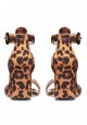 Leopard Peeptoe Shoes leopard