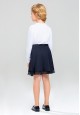 Girls Jersey Skirt ink blue