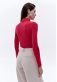 Turtleneck barberry red
