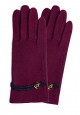 Wool Gloves burgundy