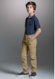 070B3102 брюки из джинсовой ткани для мальчика