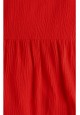 Платье из вискозы цвет красный