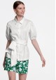 070W2612 блузка с коротким рукавом для женщины цвет белый