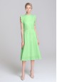 Платье с вышивкой цвет светлозелёный