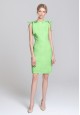 070W4104 платье без рукавов для женщины цвет светлозеленый
