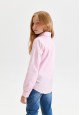 Bluză pentru fete culoare rozdeschis