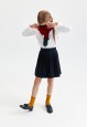 Girls Accordion Pleated Skirt