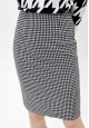 110W3306 трикотажная юбка для женщины цвет мультицвет