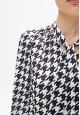 110W2608 блузка с длинным рукавом для женщины цвет мультицвет