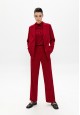 110W3202 брюки для женщины цвет темнокрасный