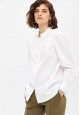120W2623 блузка с длинным рукавом для женщины цвет белый